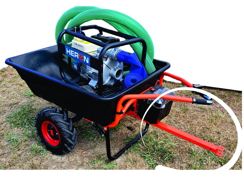 EXTOL Electric Powered Wheelbarrow & Utility Trailer, 500W,40VLi Battery,300kg63003978537347112