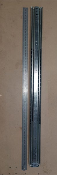 76mm Non Locking Heavy Duty Slide Runner Rated to 220kg Carousel 2