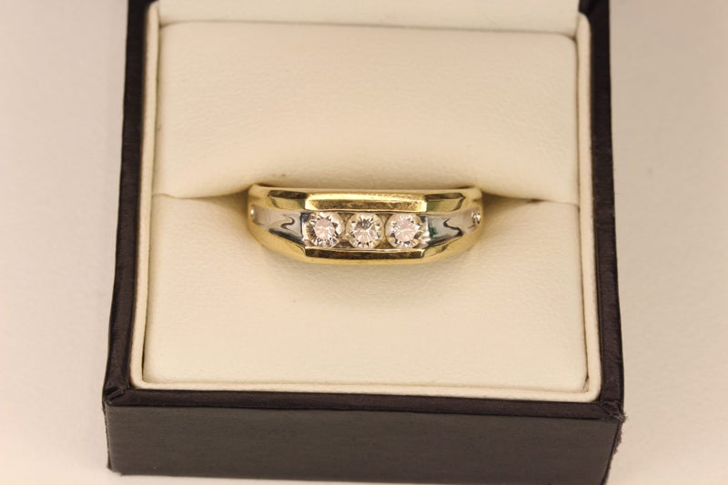 0.50CT 10ct Diamond ring Carousel 1