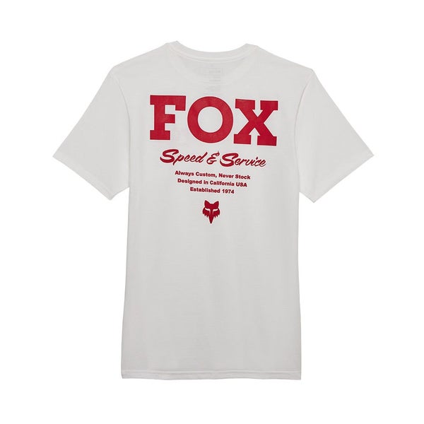 FOX SPEED & SERVICE SS PREMIUM TEE [OPTIC WHITE] Carousel 2