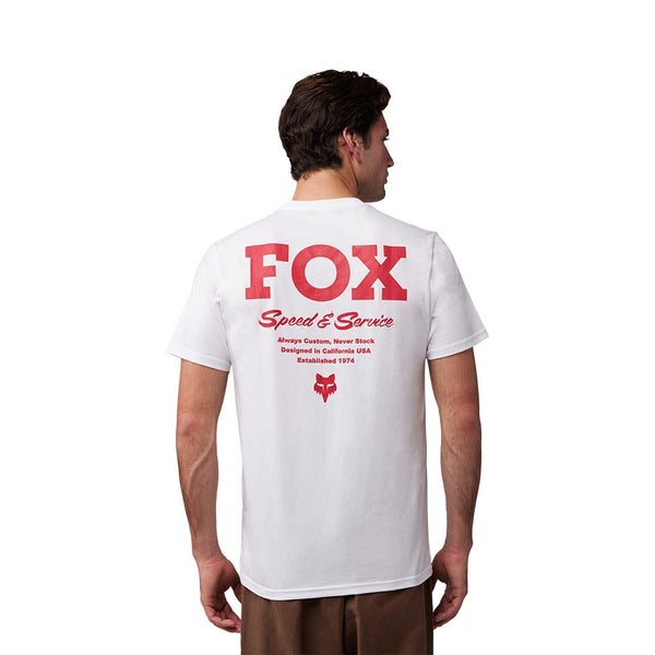 FOX SPEED & SERVICE SS PREMIUM TEE [OPTIC WHITE] Carousel 4
