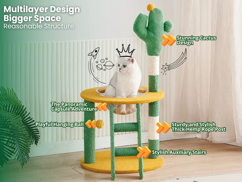 Cat Tree Carousel 5