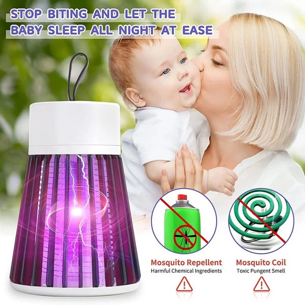 NNEOBA USB Electric Shock Mosquito Killer Lamp Carousel 2
