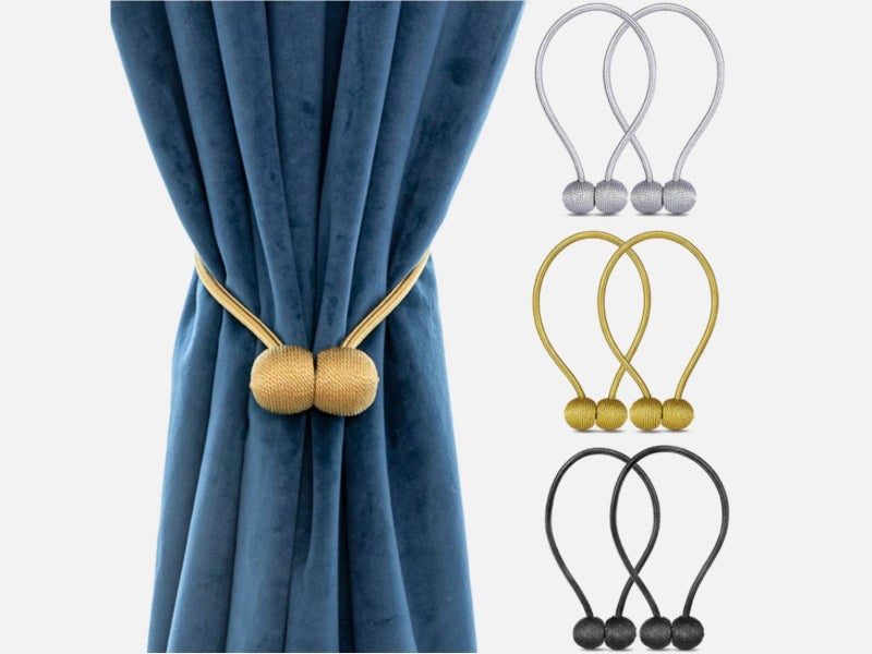 Magnetic Curtain Tiebacks Carousel 2