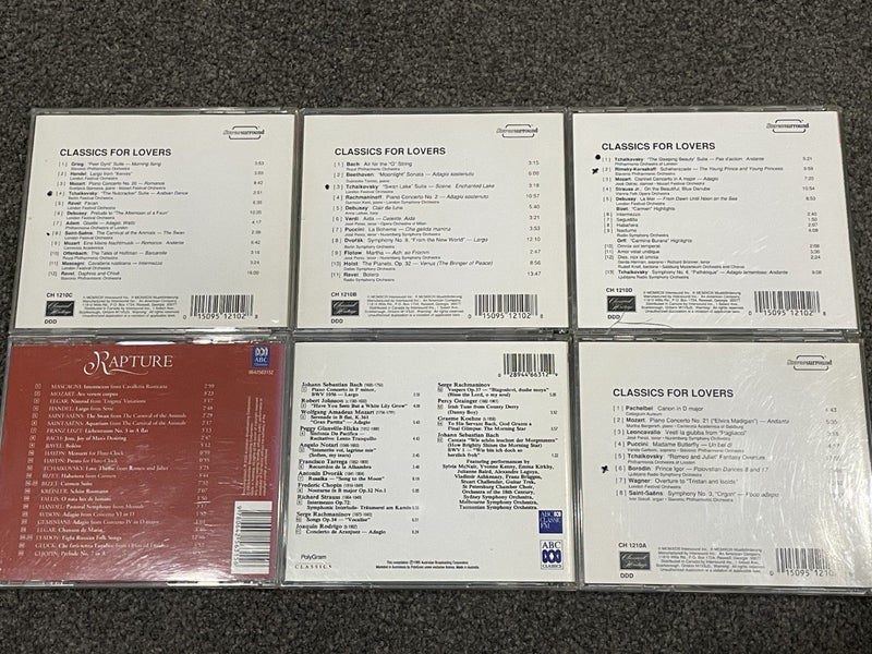 Classics For Lovers & Others - CD Sets *$1 Reserve* Carousel 2