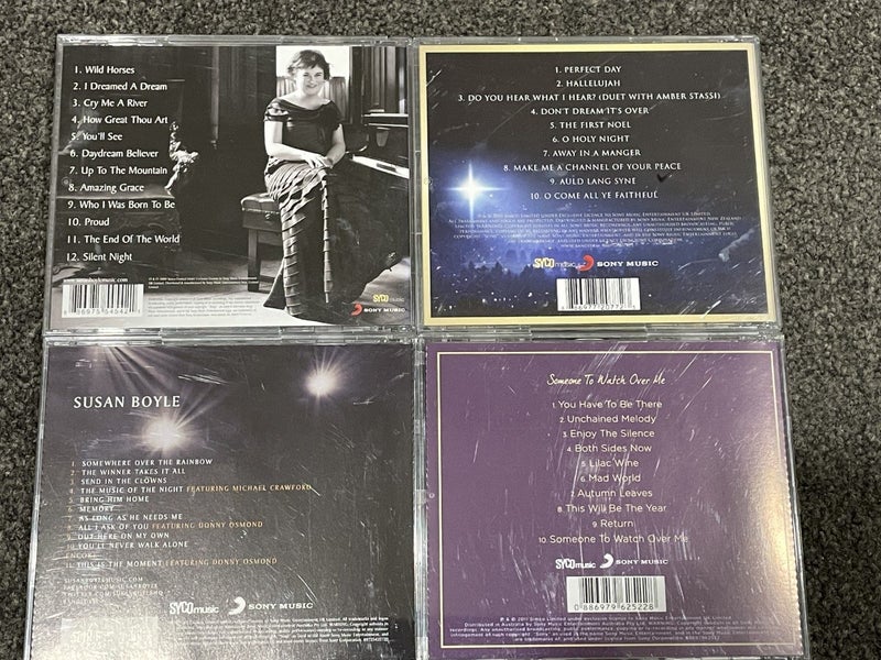 Susan Doyle - 4 CDs *$1 Reserve* Carousel 2