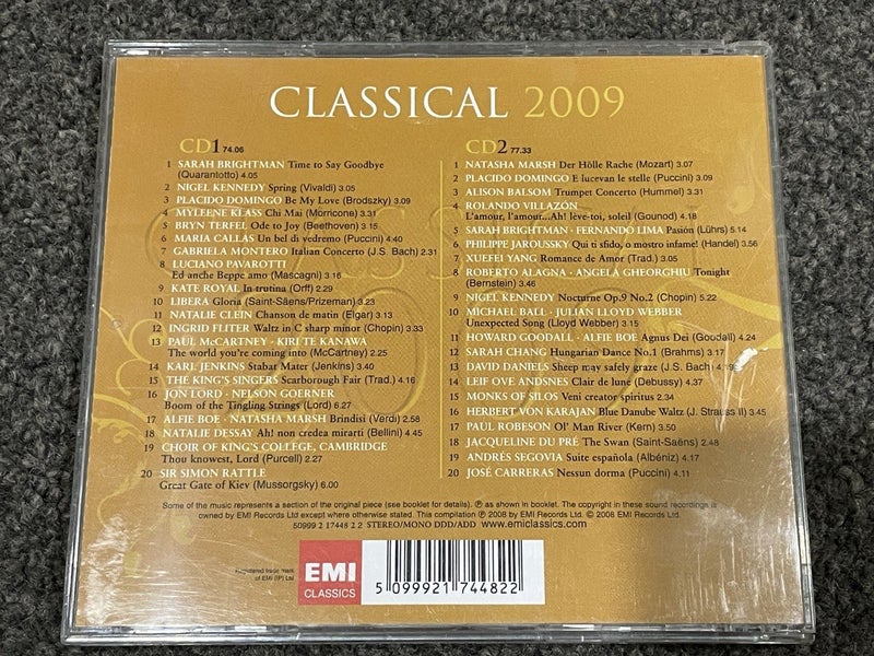 Pavarotti - Goodbye Maestro Set & Classical 2009 **$1 Reserve** Carousel 3