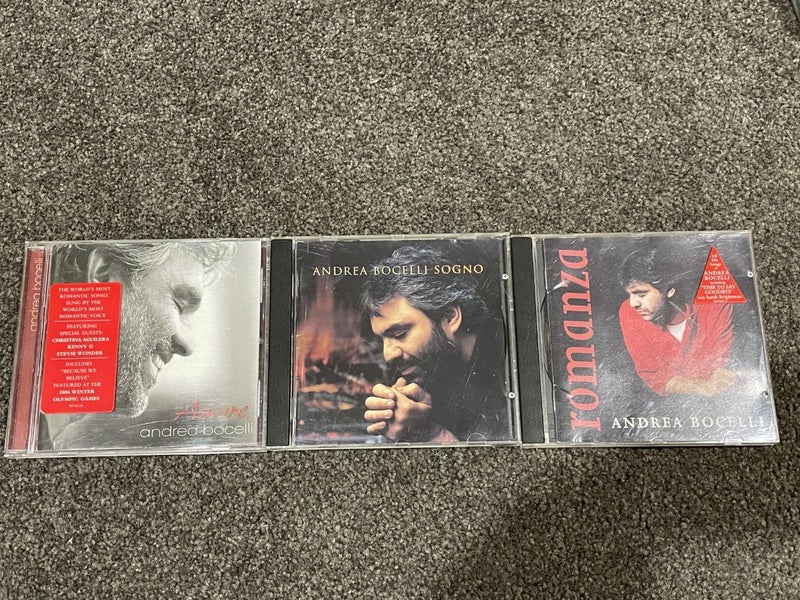 Andrea Bocelli CDs **$1 Reserve** Carousel 1
