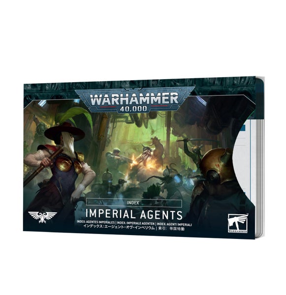 Warhammer 40,000: Index Cards - Imperial Agents Carousel 1