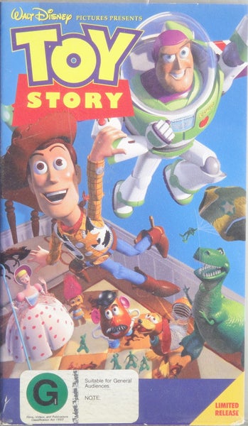Disney Pixar Toy Story VHS Carousel 1