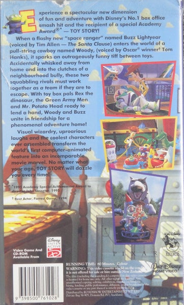 Disney Pixar Toy Story VHS Carousel 2