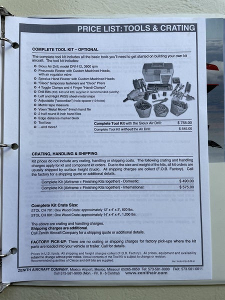 Constructor's Manual - Zenith CH750 STOL Aircraft Carousel 6
