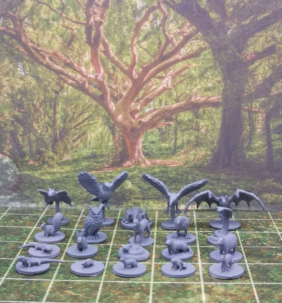 Cute Critters Animal Miniatures Set Dungeons and Dragons dice4dungeons SCHLOSS Carousel 1
