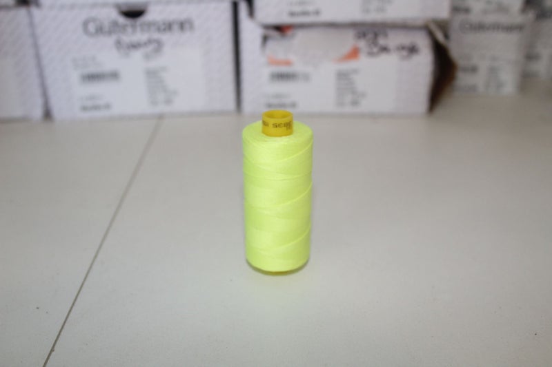 FLUOR0 SAFETY THREAD / TOP STITCHING SEWING THREAD YELLOW / ORANGE M30 Carousel 1