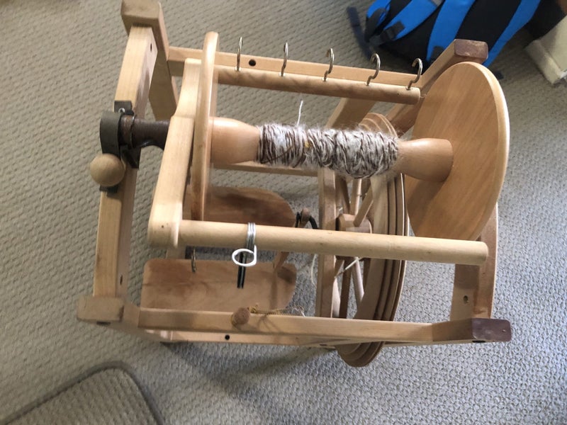 Ashford country double treadle spinning wheel Carousel 2
