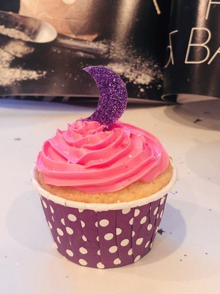 Stars & Moons acrylic cupcake toppers Carousel 2
