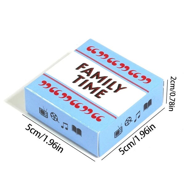 Table Card Game for Family Gatherings 50 Conversation Cards After Carousel 7