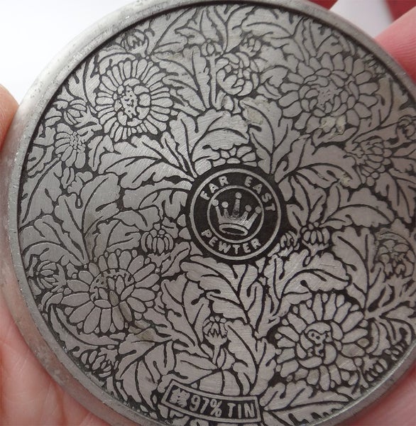 Far East Pewter cup coaster Carousel 2