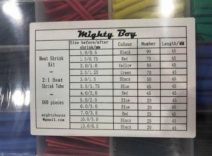 2:1 Heat Shrink Kit Carousel 2