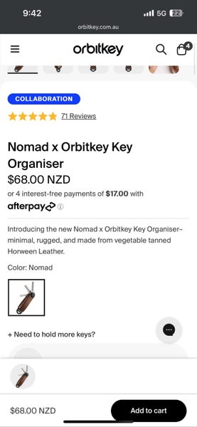 Nomad x Orbitkey Key Organiser Carousel 5