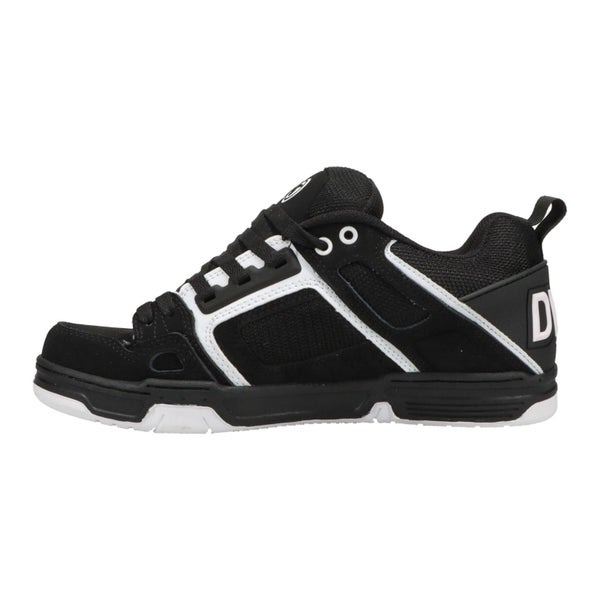 DVS Comanche Black White Leather Carousel 2
