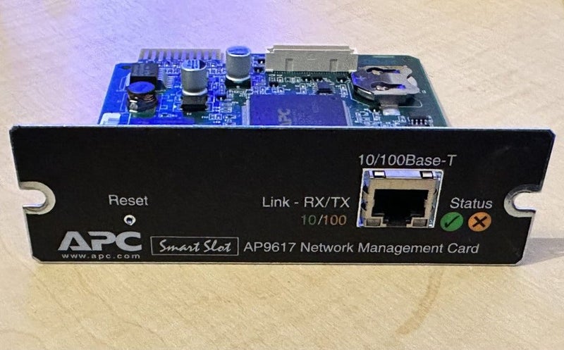 APC UPS Network Mangement card Carousel 1