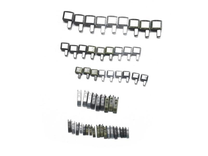 Metal Zipper Repair Kit Zipper Head Sliders Retainer Insertion Pin Zipper Top Carousel 1