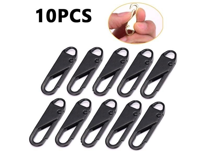 5/10pcs Fashion Metal Zipper Zipper Repair Kits Zipper Pull For Zipper Slider Carousel 2
