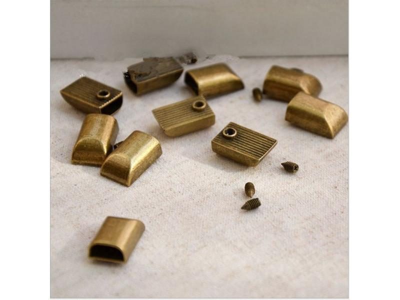 Vintage Metal Zipper Sliders Repair Zipper Stopper Open End DIY Sewing Carousel 1