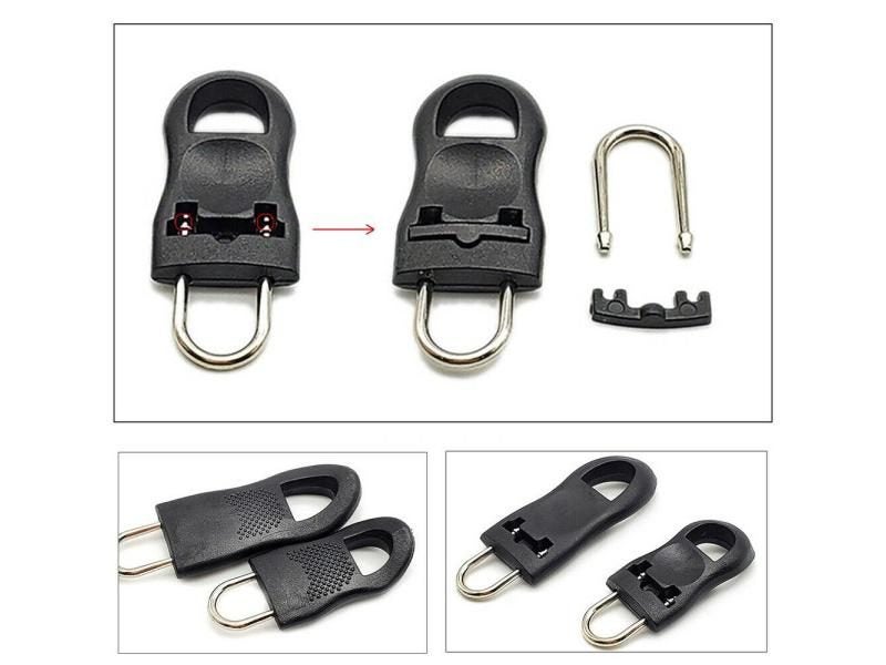 16pcs Removable Zipper Pulls Tab Replacement Luggage Zipper Pull Extension Carousel 2