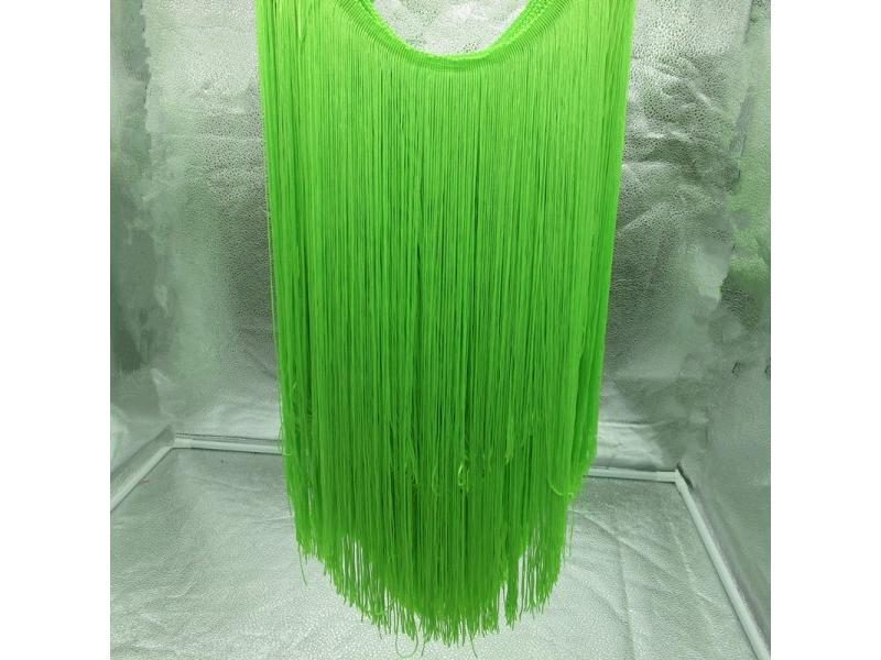 1 Yards/lot 50CM Polyester BorlasTassel Fringe Trimming Lace For Latin Dress Carousel 1