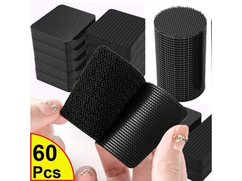 5/10/20Pairs Hook And Loop Non Slip Pads Couch Cushion Double-Sided Fixing Carousel 2