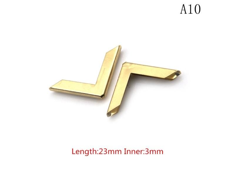 12PCS Book Corner Protector Box Book Scrapbook Metal Album Corner Decorative Carousel 1