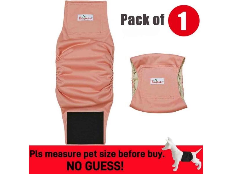 1PC Washable Reusable Dog Diaper For Pee Absorbent Leak Proof Carousel 1