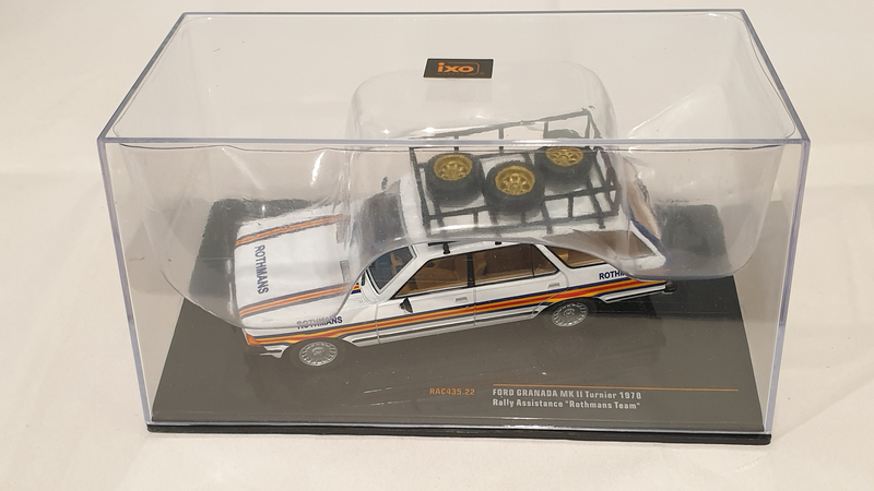 1978 FORD GRANADA MKII ESTATE ROTHMANS RALLY SUPPORT CAR 1:43 SCALE IXO FREE P/P Carousel 2
