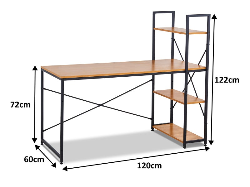 Desk With Shelves Carousel 2