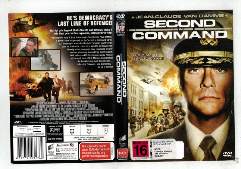 Second in Command64560802047874110