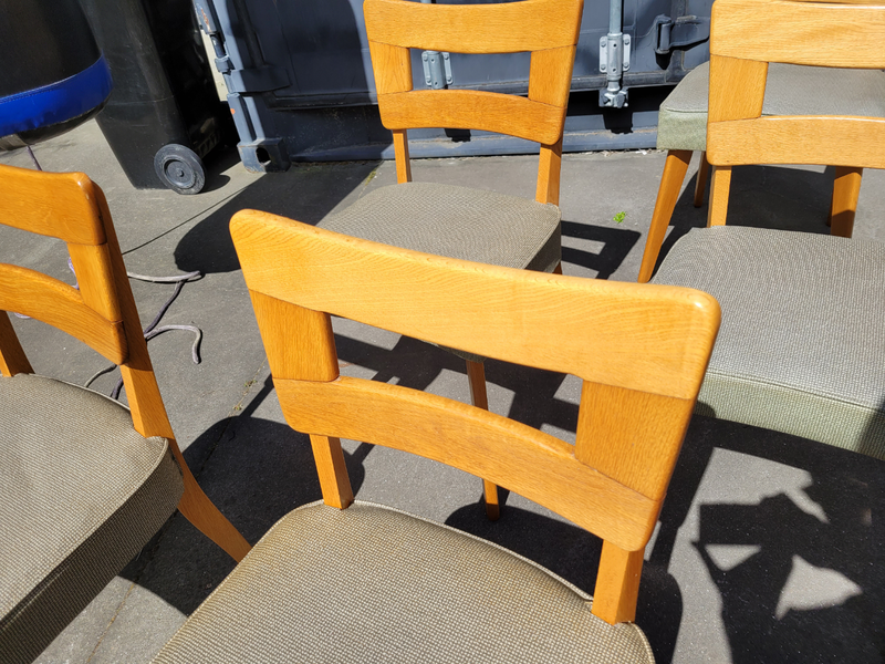 !! 1950s "Dog Bone" chairs × 6 !! Retro. Carousel 1