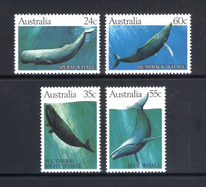 Australia - 1982 Whales (4) - UHM - 838/41 Carousel 1