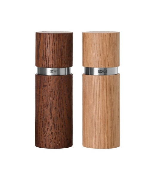 Salt & Pepper Mill Set - Adhoc Textura (15cm) Carousel 1