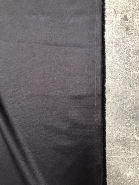 Black Polyester lining fabric 114 cm x 1 metre Paula Ryan fabric Carousel 2