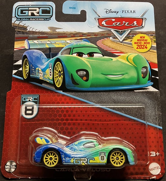 Disney Pixar Cars Carla Veloso "Global Race Cup" Carousel 1
