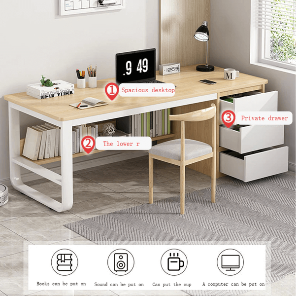New Computer Desk with drawers Afterpay Carousel 2
