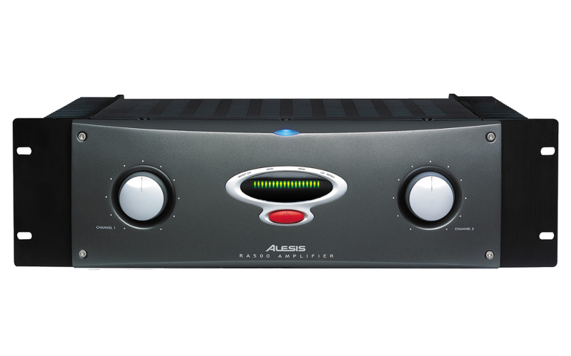 ALESIS RA-500 Rack-mount Studio Amp 500W RMS (Bridged Mono into 8ohms) Carousel 1
