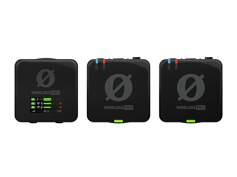 Rode Wipro Wireless Pro Dual-Channel Compact Wireless Microphone System W Aud... Carousel 1