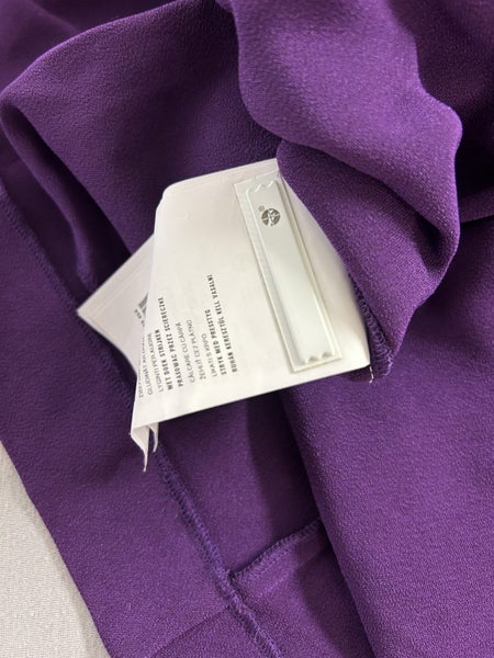MIU MIU - Purple Scoop Neck Dress Carousel 9