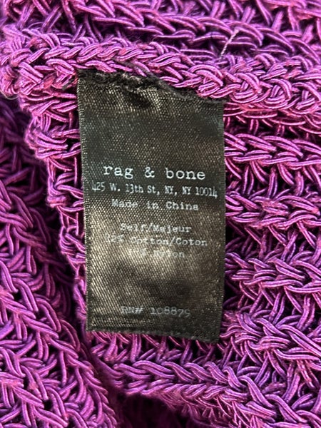 RAG & BONE - Purple Sweater Carousel 7