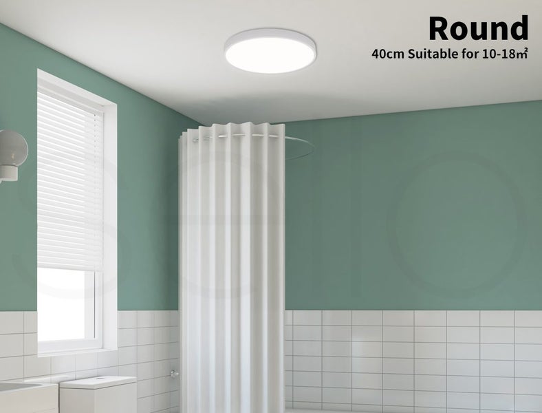 Emitto 3-Colour Ultra-Thin 5CM LED Ceiling Light Modern Surface Mount 60W Carousel 2