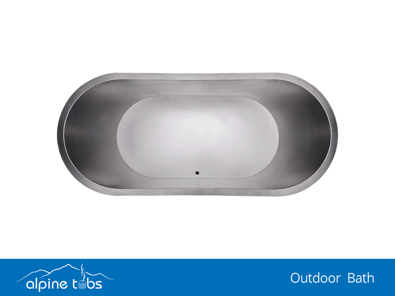 CARDRONA 2M BATH TUB - ALPINE TUBS Carousel 2
