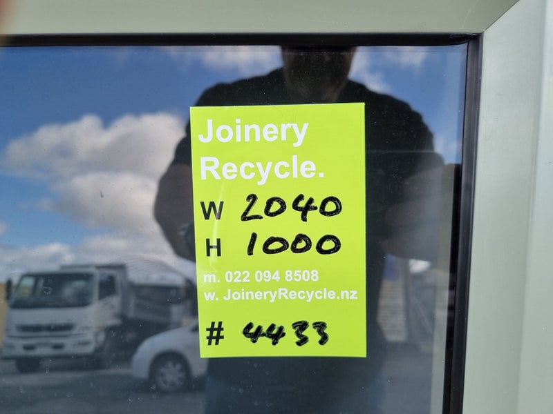 Aluminium Window Green 2040 W x 1000 H [#4433 SF] Carousel 5